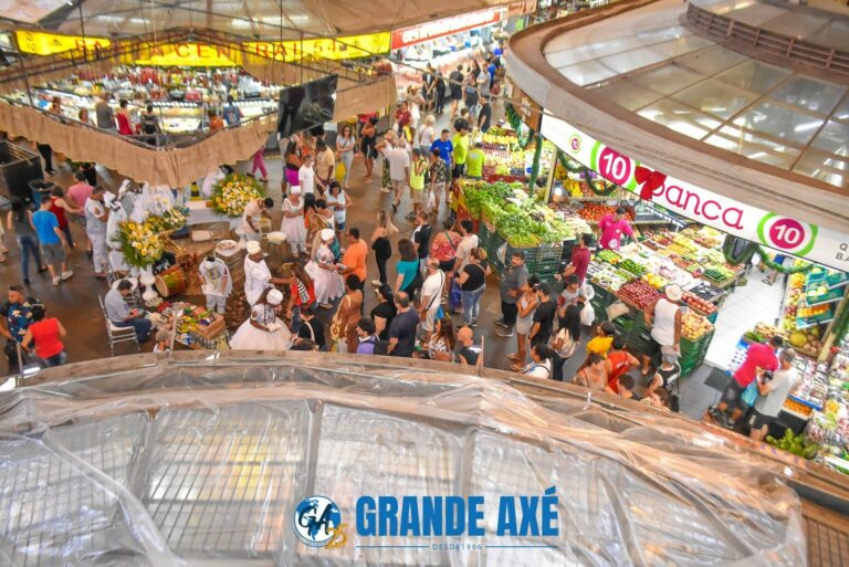 Águas de Oxum no Mercado Público