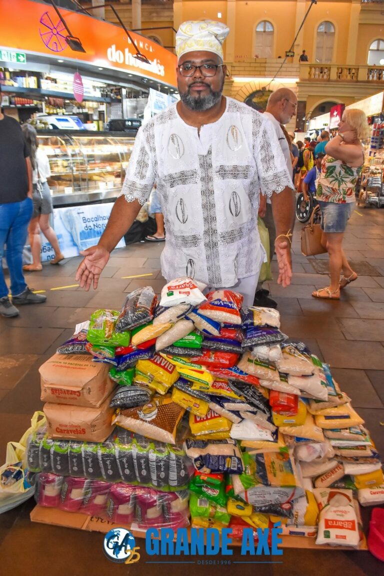 Águas de Oxum no Mercado Público