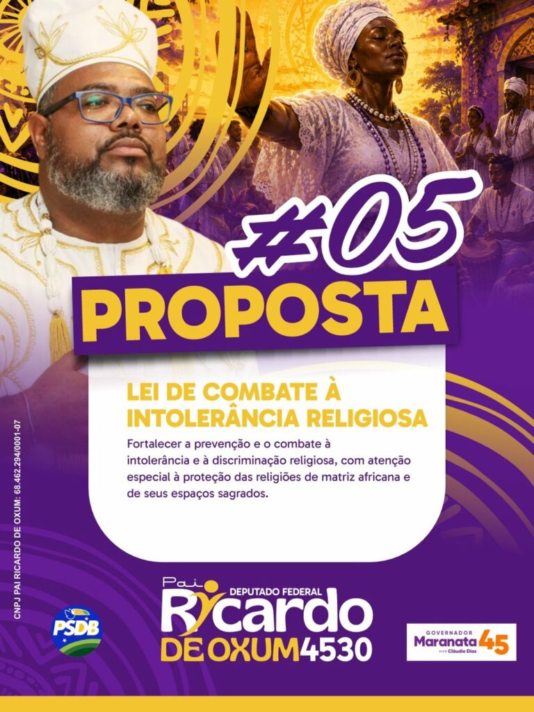 Proposta #5: Lei de Combate à Intolerância Religiosa