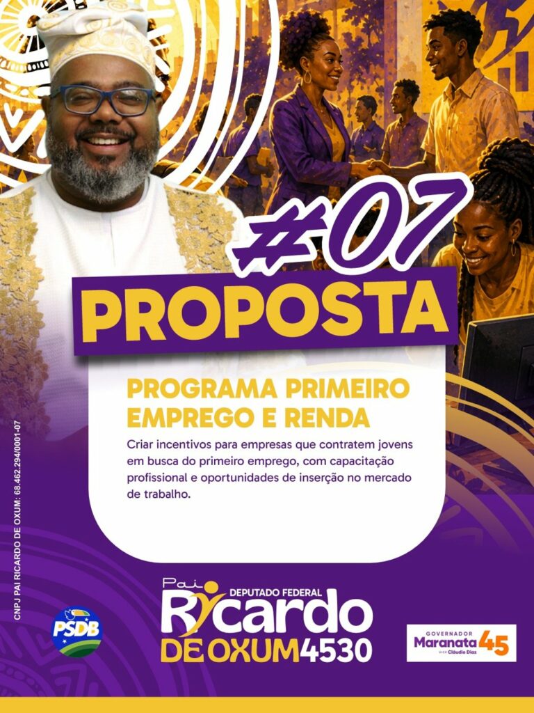 Proposta #7: Programa Primeiro Emprego e Renda